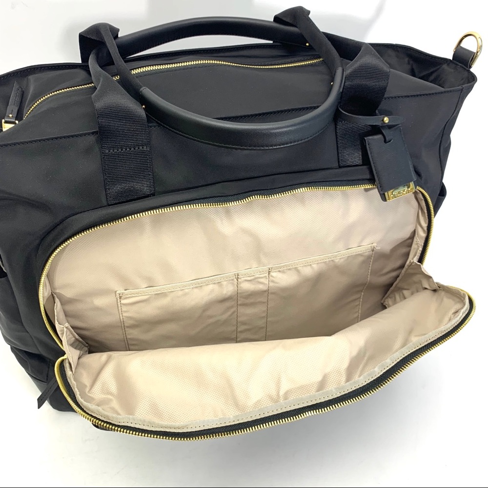 Tumi Mansion Tote Bag Baby Diaper Bag Black - Picture 6 of 8